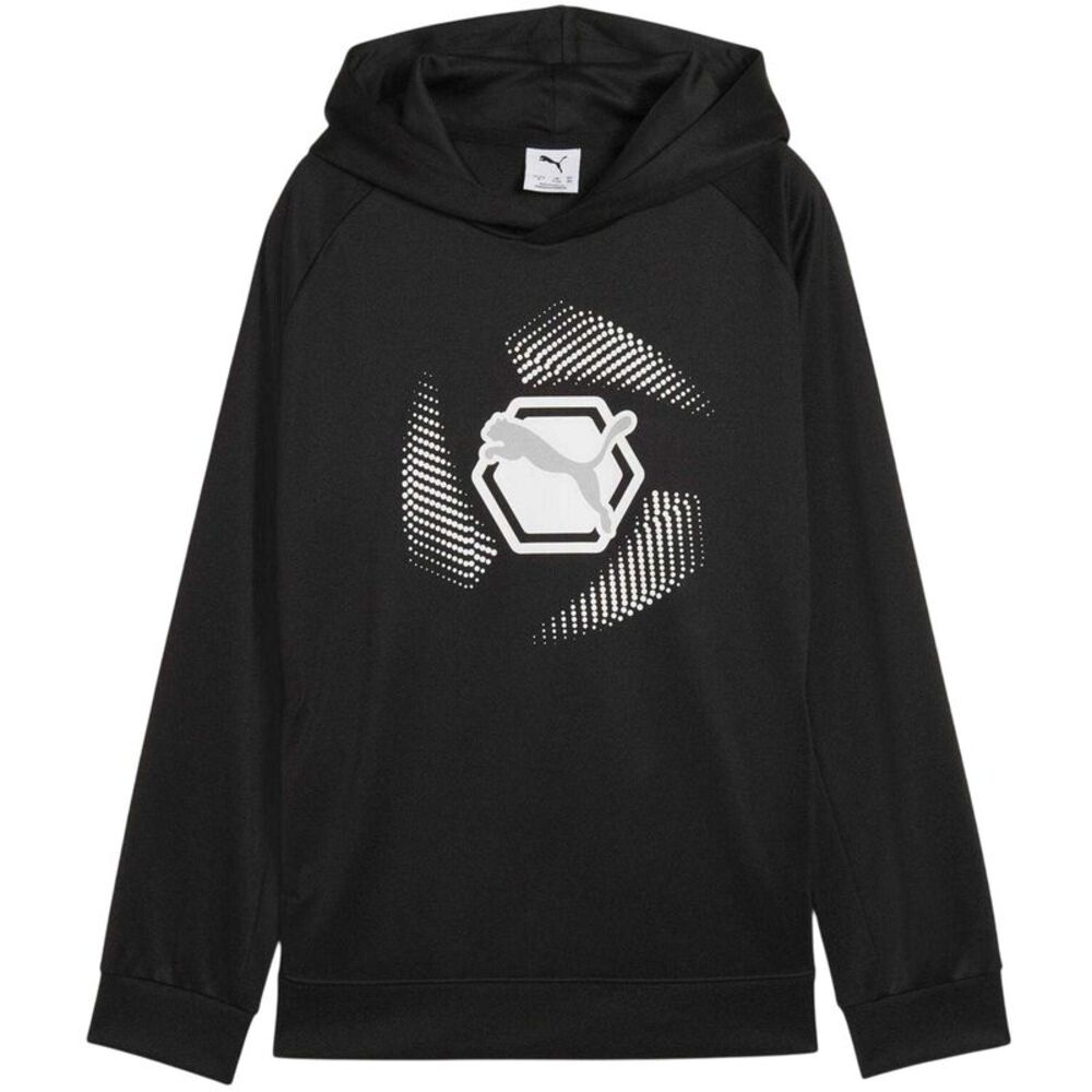 Puma Childrens/Kids Overhead Hoodie / Puma Black